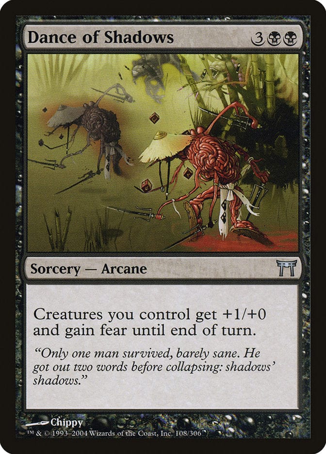 Dance of Shadows [Champions of Kamigawa] Magic: The Gathering