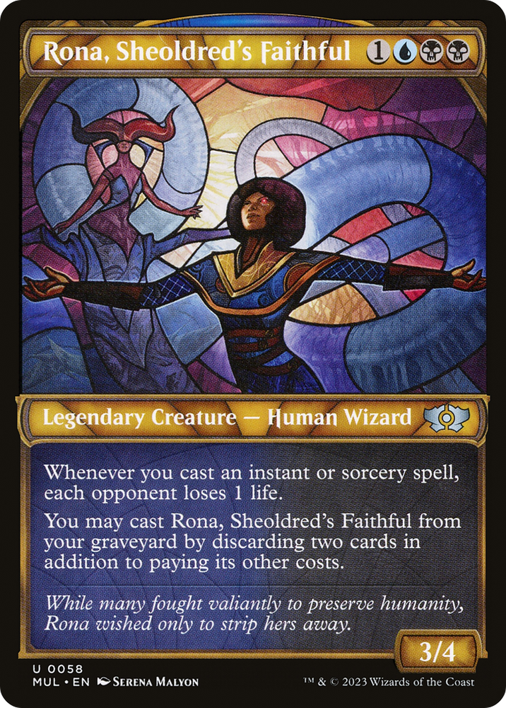 Rona, Sheoldred's Faithful [Multiverse Legends] Magic: The Gathering