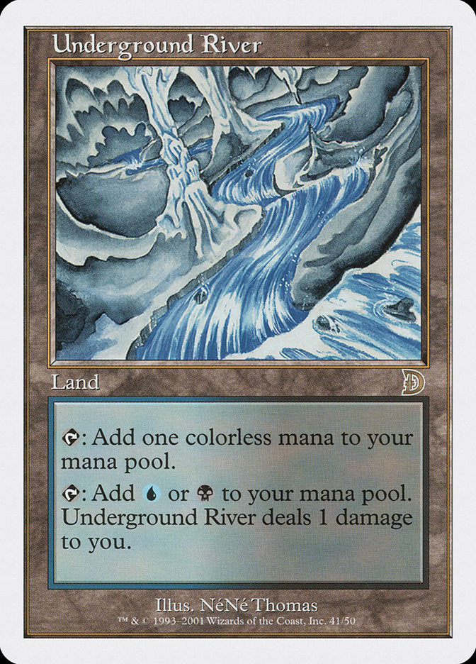 Underground River [Deckmasters] Magic: The Gathering