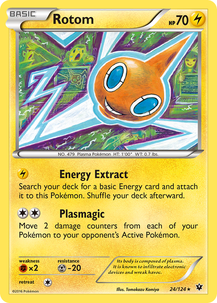 Rotom (24/124) [XY: Fates Collide] Pokémon