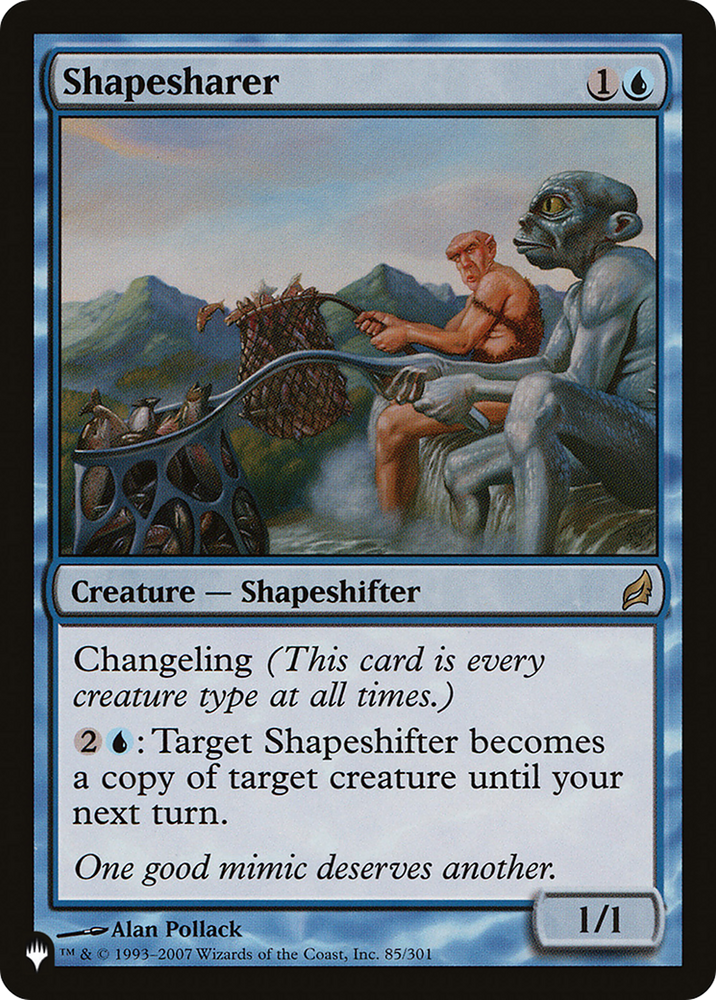 Shapesharer (LRW) [The List] Magic: The Gathering