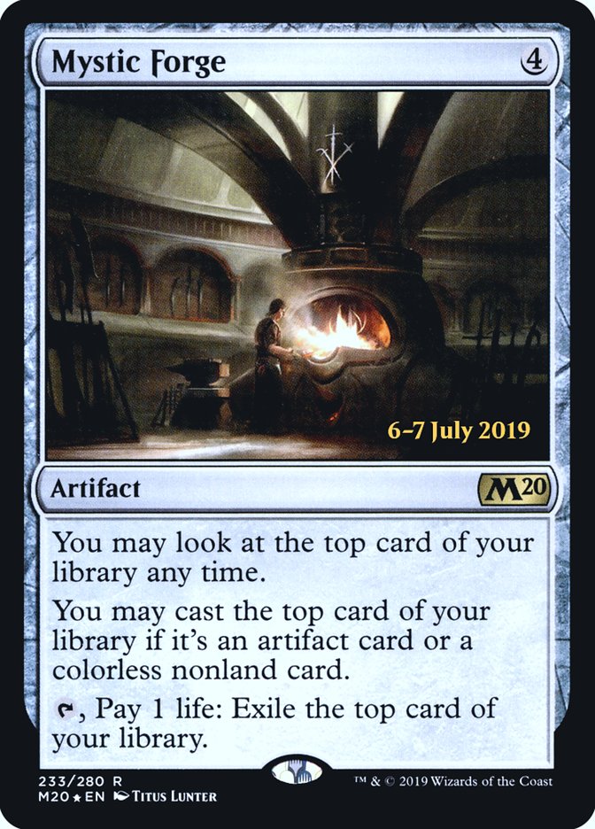 Mystic Forge [Core Set 2020 Prerelease Promos] Magic: The Gathering