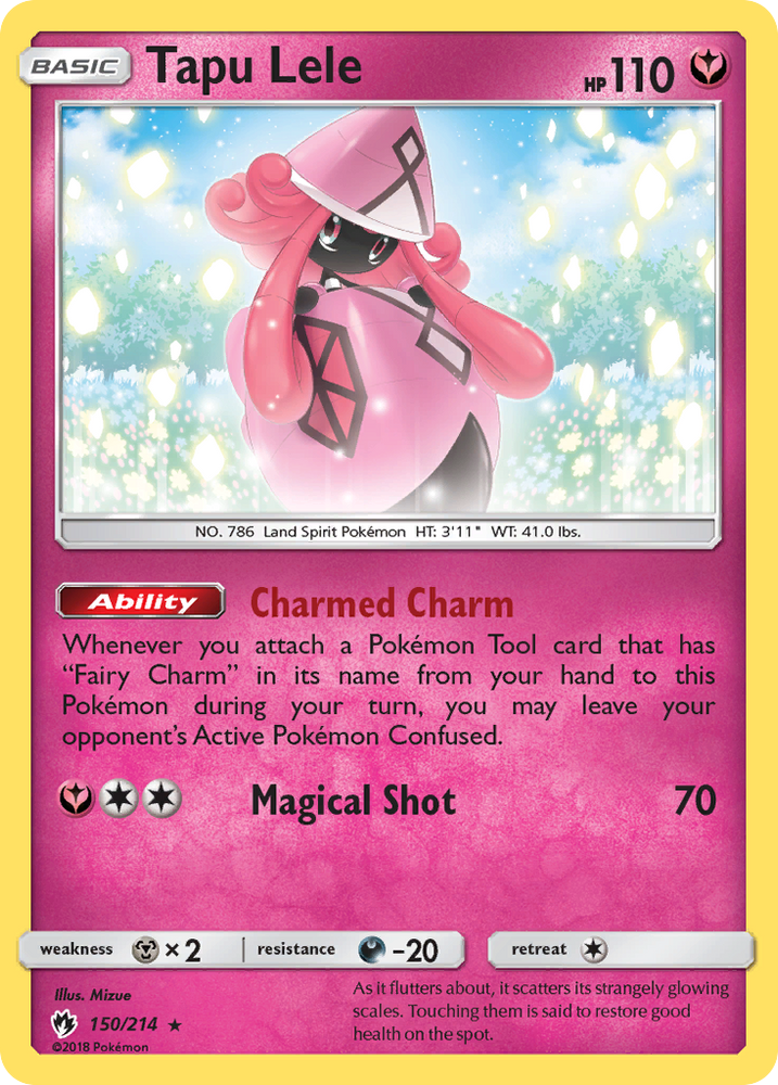 Tapu Lele (150/214) [Sun & Moon: Lost Thunder] Pokémon
