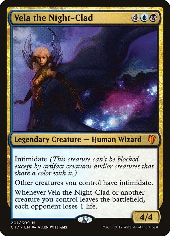 Vela the Night-Clad [Commander 2017] Magic: The Gathering