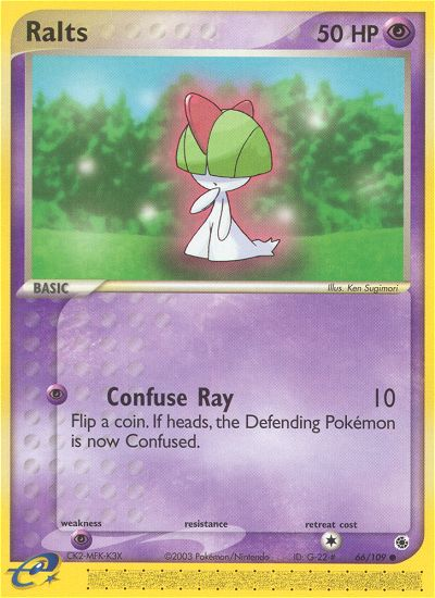 Ralts (66/109) [EX: Ruby & Sapphire] Pokémon