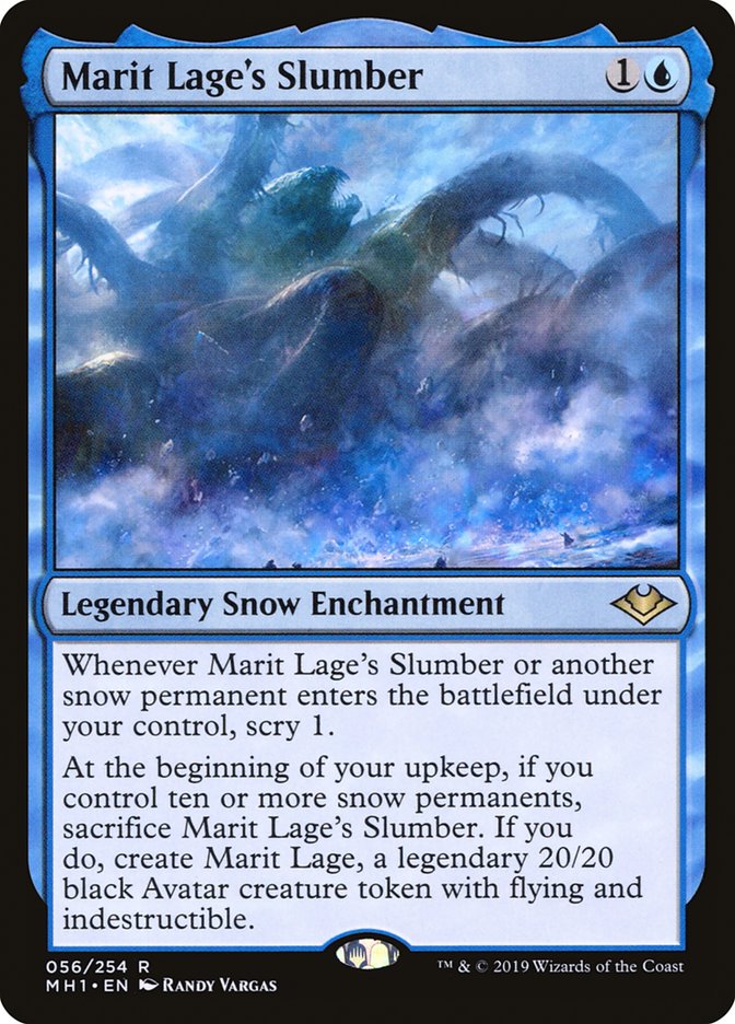 Marit Lage's Slumber [Modern Horizons] Magic: The Gathering