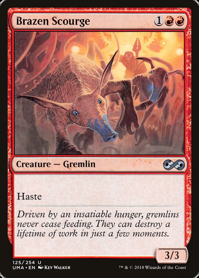 Brazen Scourge [Ultimate Masters] Magic: The Gathering