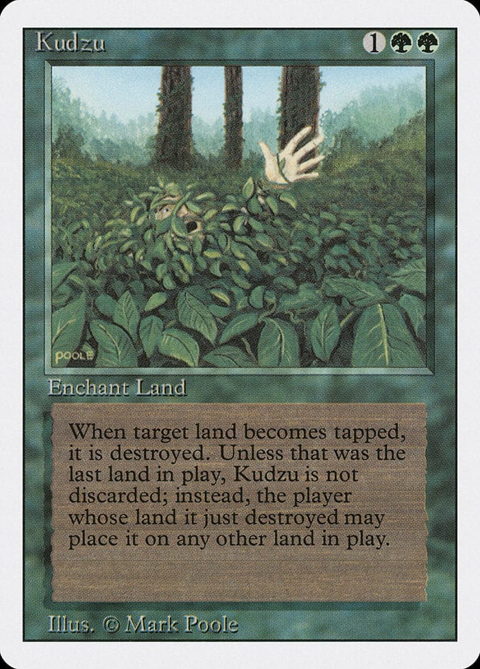 Kudzu [Revised Edition] Magic: The Gathering