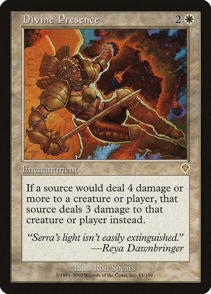 Divine Presence [Invasion] Magic: The Gathering