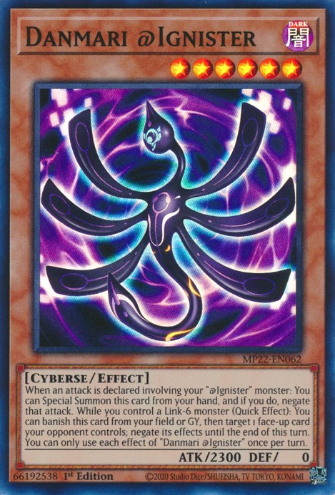 Danmari @Ignister [MP22-EN062] Super Rare - Yugioh Cards For Your TCG Needs!