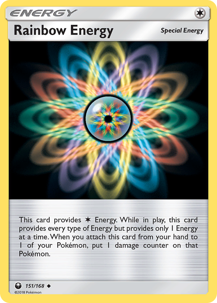 Rainbow Energy (151/168) [Sun & Moon: Celestial Storm] Pokémon