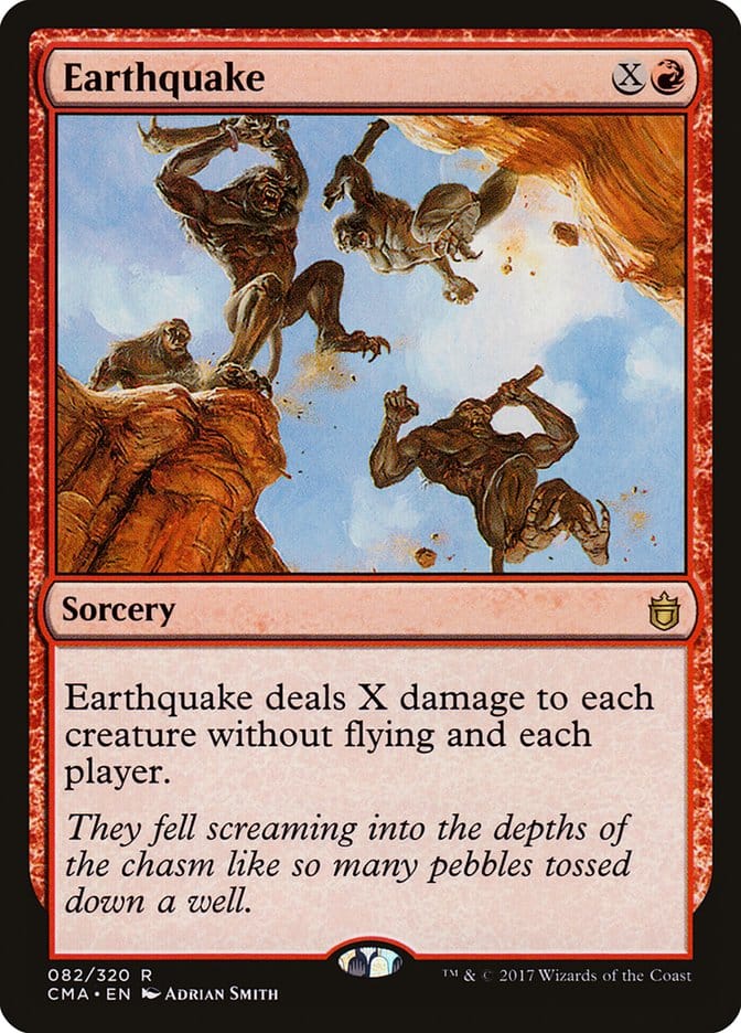 Earthquake [Commander Anthology] Magic: The Gathering