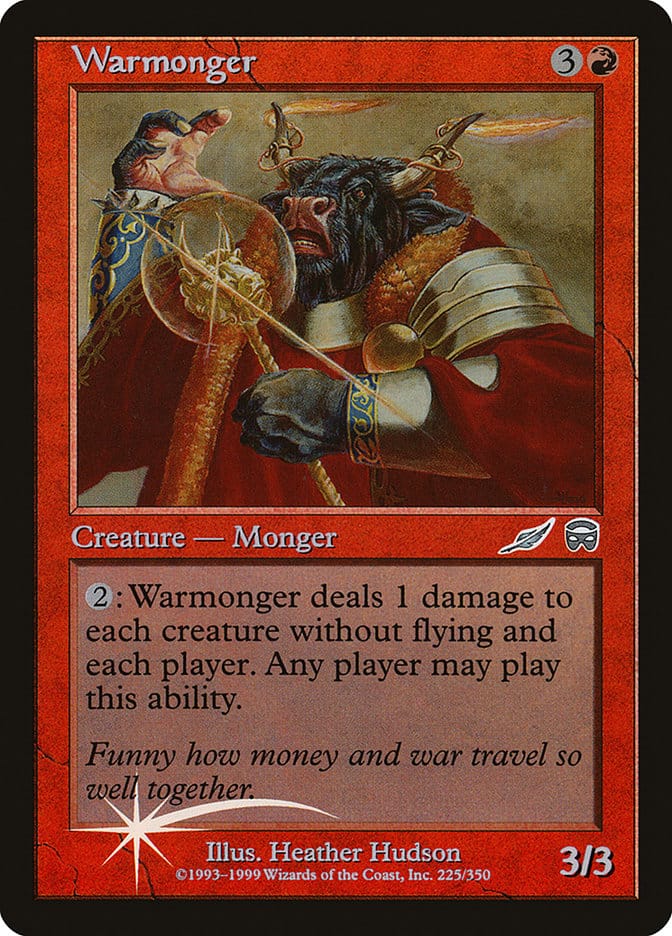 Warmonger [Media Promos] Magic: The Gathering