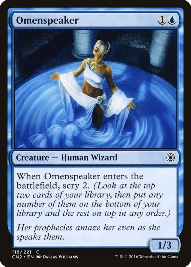Omenspeaker [Conspiracy: Take the Crown] Magic: The Gathering