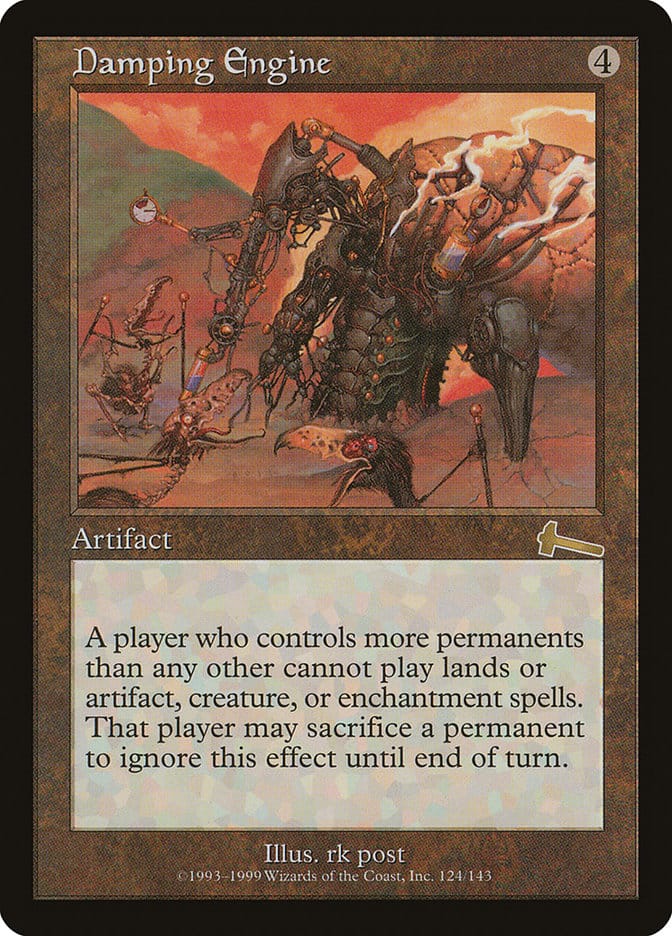 Damping Engine [Urza's Legacy] Magic: The Gathering