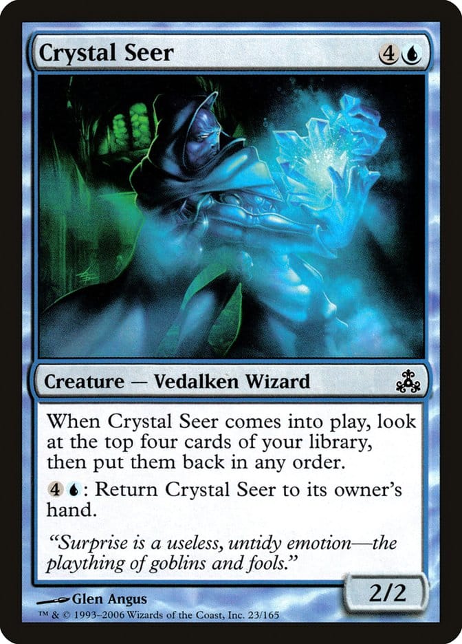 Crystal Seer [Guildpact] Magic: The Gathering