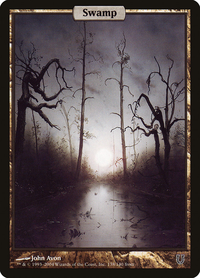 Swamp (138) [Unhinged] Magic: The Gathering