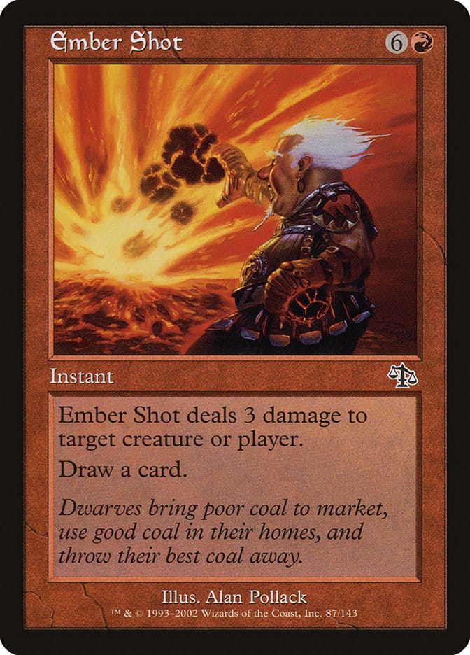 Ember Shot [Judgment] Magic: The Gathering