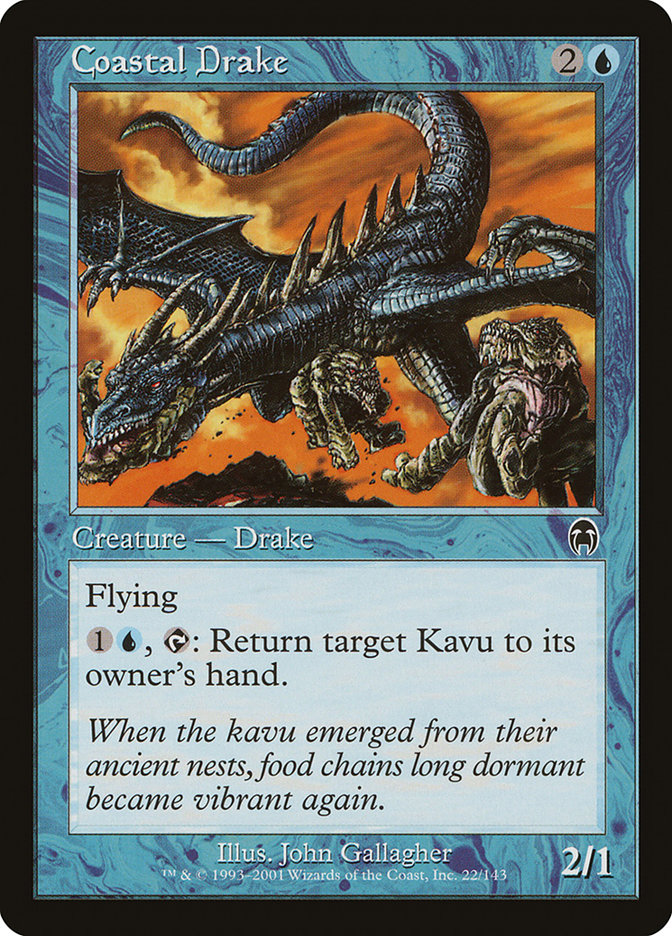 Coastal Drake [Apocalypse] Magic: The Gathering