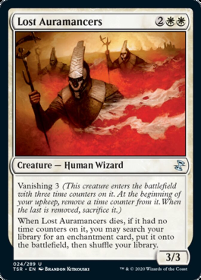 Lost Auramancers [Time Spiral Remastered] Magic: The Gathering