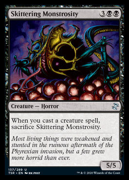 Skittering Monstrosity [Time Spiral Remastered] Magic: The Gathering