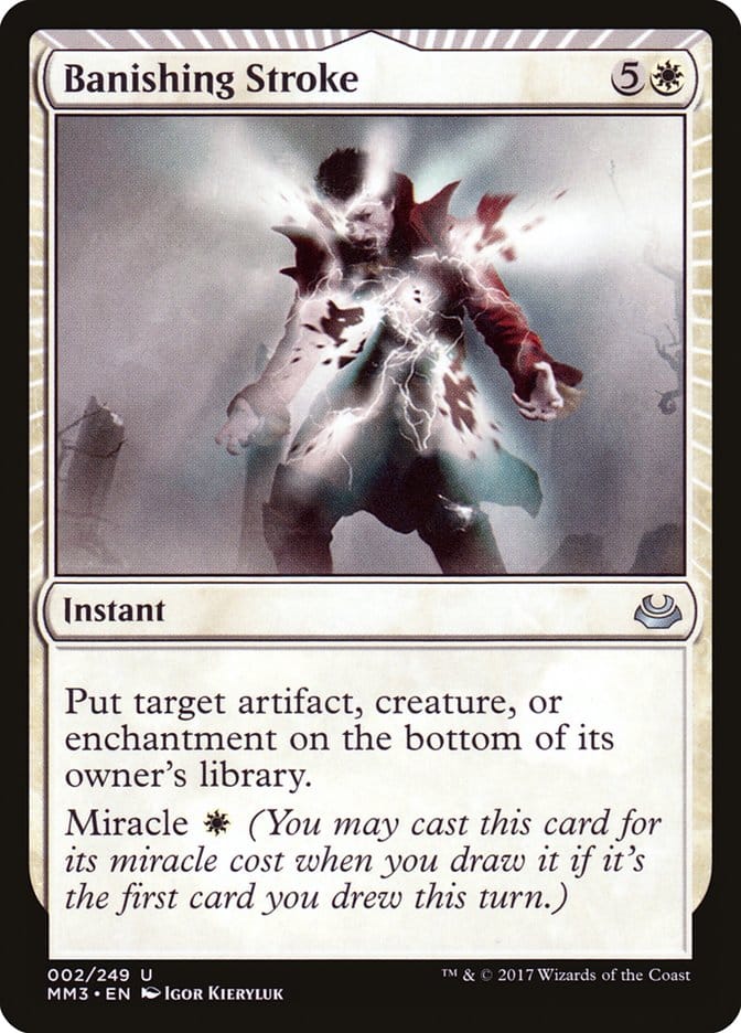Banishing Stroke [Modern Masters 2017] Magic: The Gathering