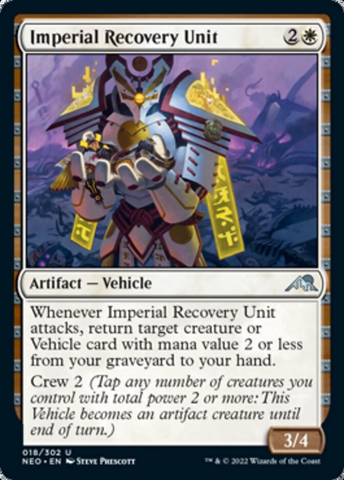 Imperial Recovery Unit [Kamigawa: Neon Dynasty] Magic: The Gathering