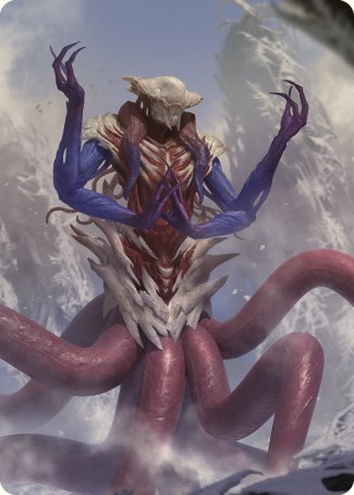 Zhulodok, Void Gorger Art Card [Commander Masters Art Series] Magic: The Gathering