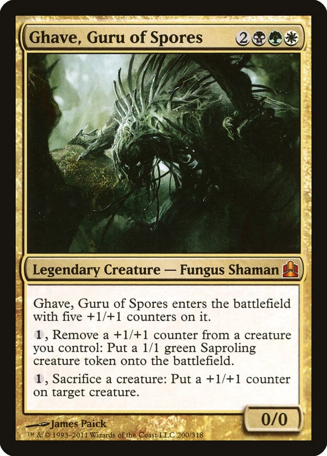 Ghave, Guru of Spores [Commander 2011] Magic: The Gathering