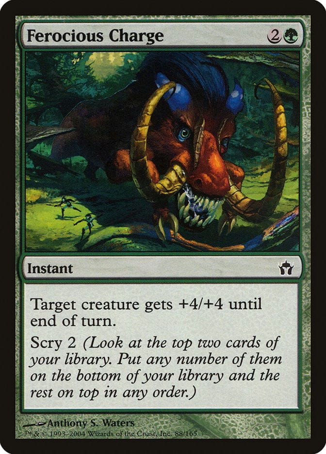 Ferocious Charge [Fifth Dawn] Magic: The Gathering