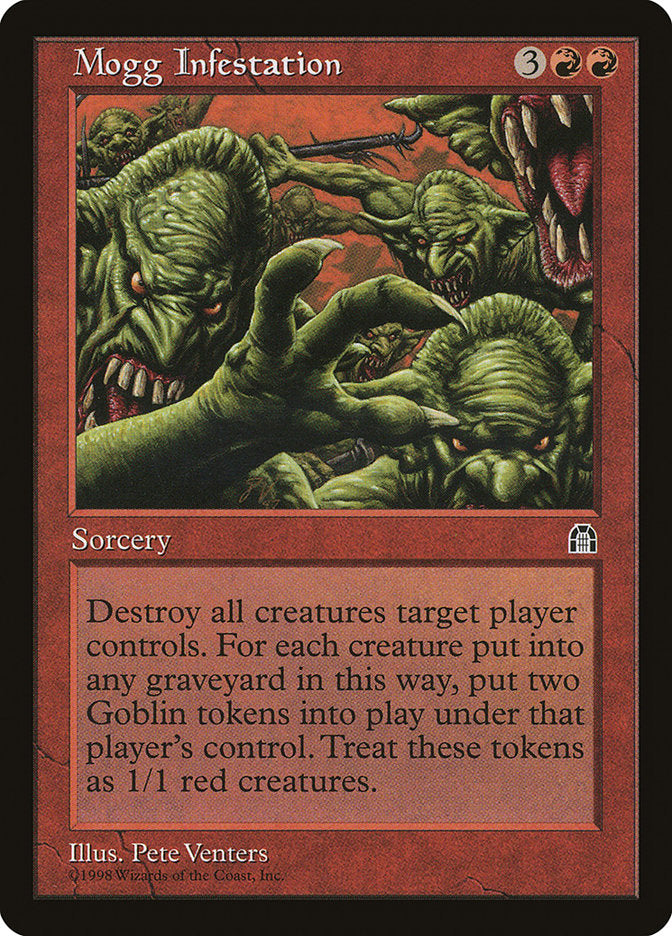 Mogg Infestation [Stronghold] Magic: The Gathering