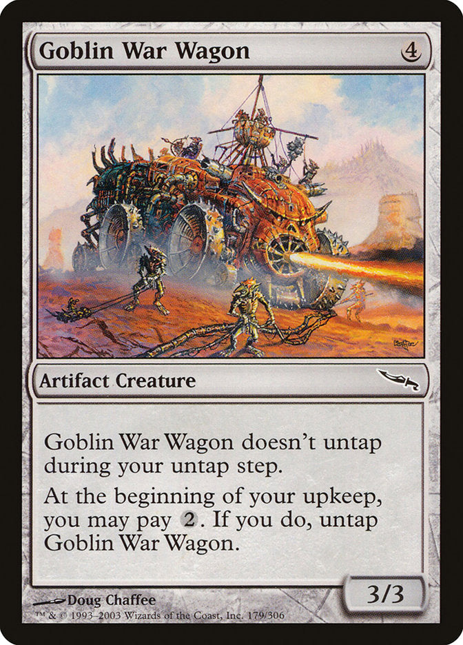 Goblin War Wagon [Mirrodin] Magic: The Gathering