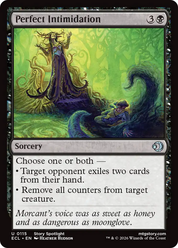 Perfect Intimidation [Lorwyn Eclipsed] Magic: The Gathering