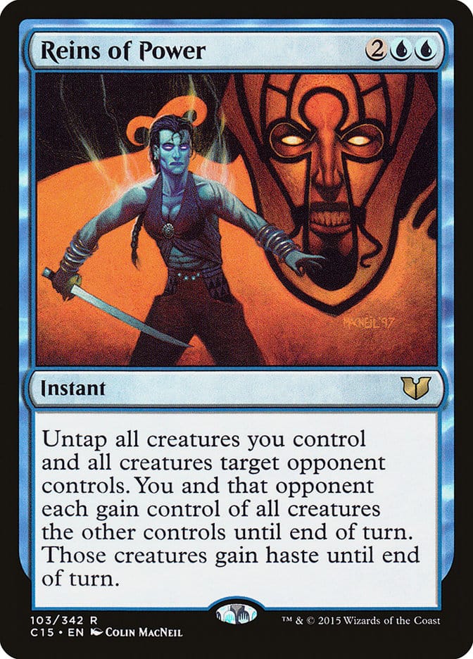 Reins of Power [Commander 2015] Magic: The Gathering