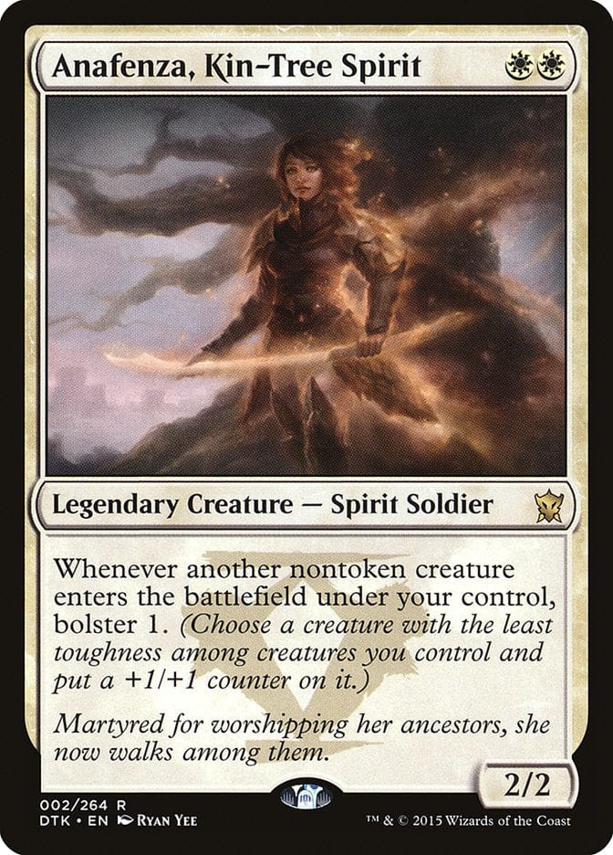 Anafenza, Kin-Tree Spirit [Dragons of Tarkir] Magic: The Gathering