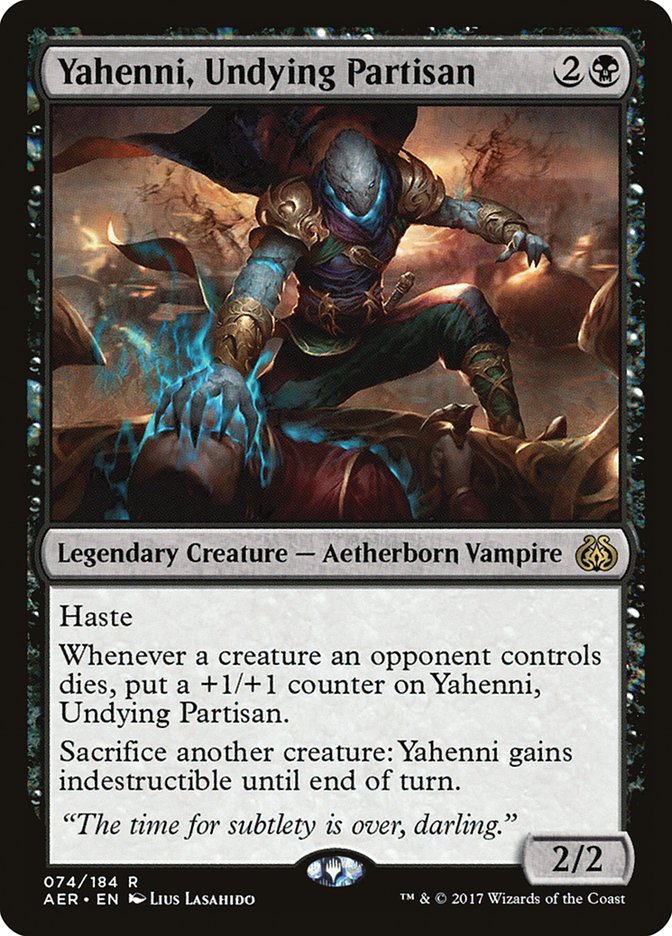 Yahenni, Undying Partisan [Aether Revolt] Magic: The Gathering