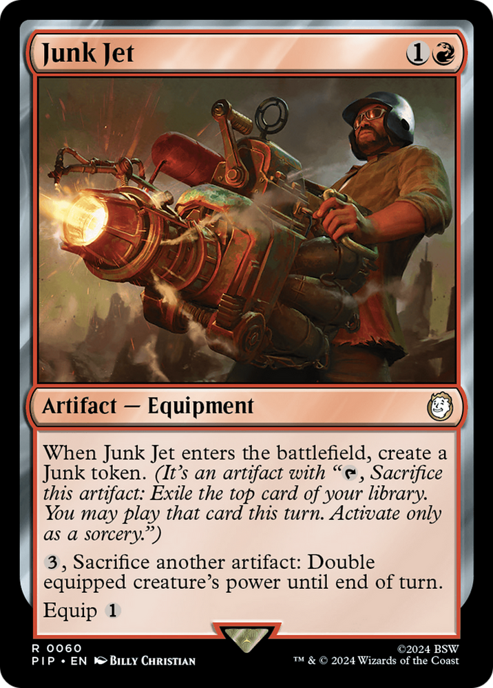 Junk Jet [Fallout] Magic: The Gathering