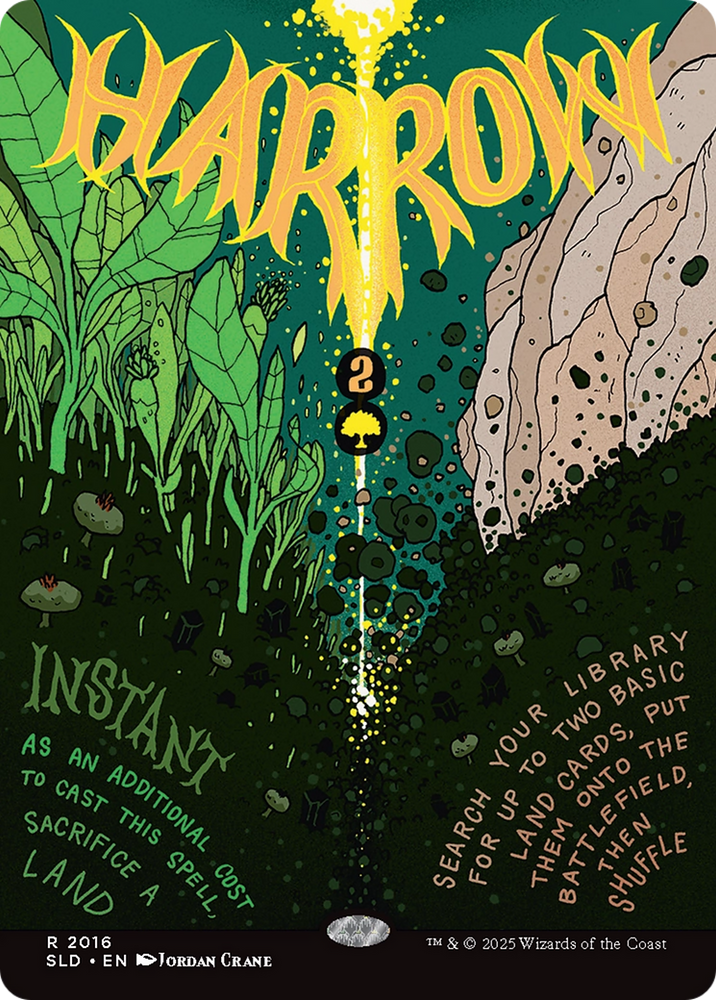 Harrow (Rainbow Foil) [Secret Lair Drop Series] Magic: The Gathering
