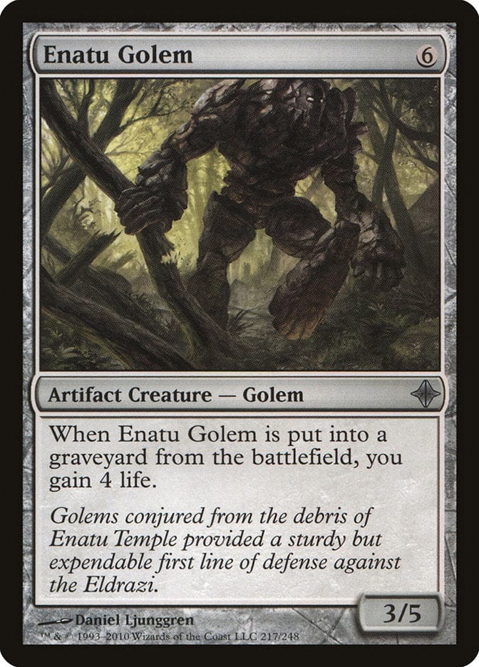 Enatu Golem [Rise of the Eldrazi] Magic: The Gathering