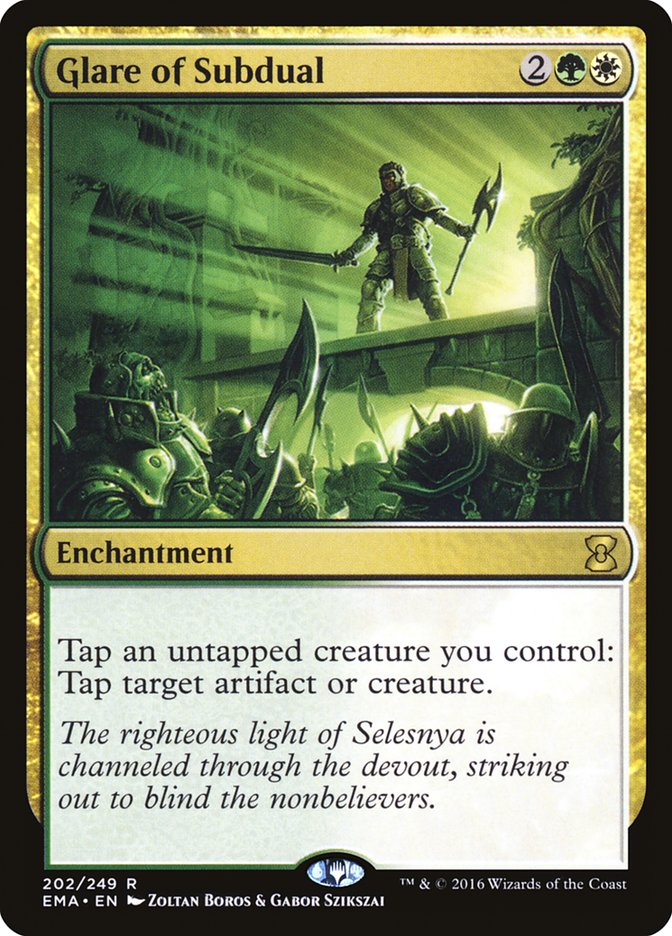 Glare of Subdual [Eternal Masters] Magic: The Gathering