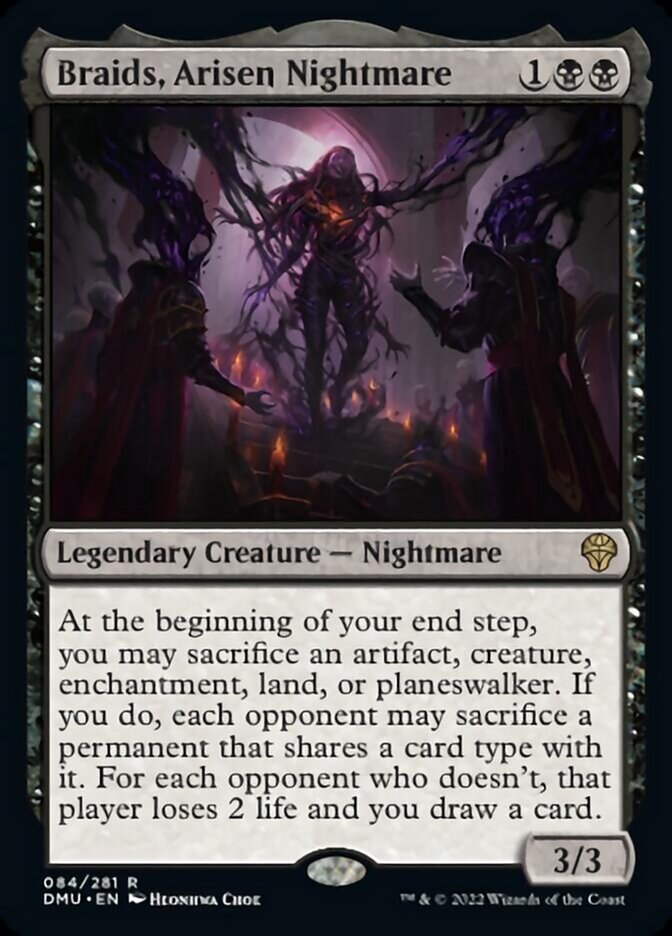 Braids, Arisen Nightmare [Dominaria United] Magic: The Gathering
