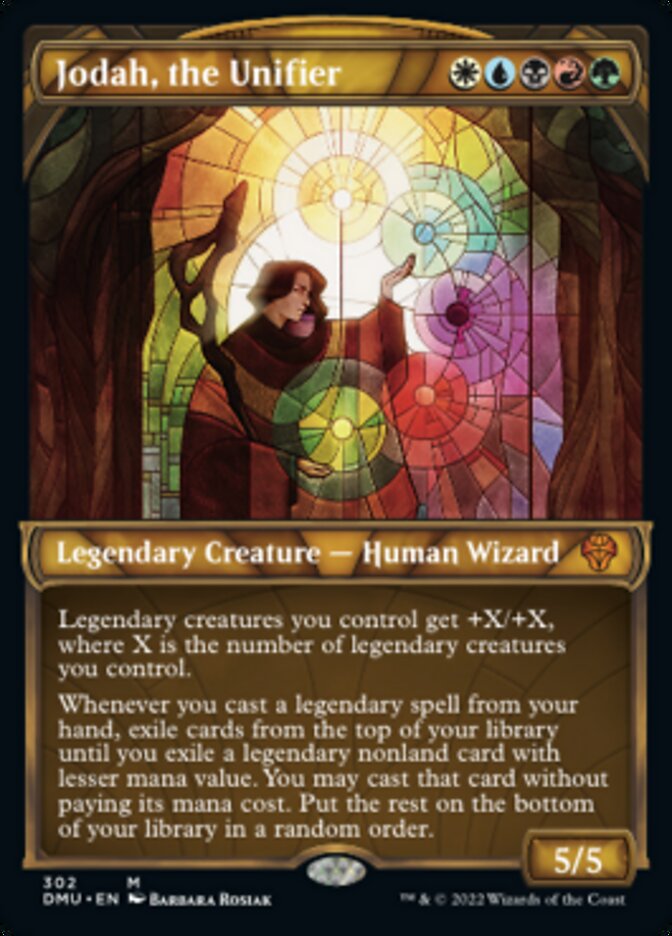 Jodah, the Unifier (Showcase) [Dominaria United] Magic: The Gathering