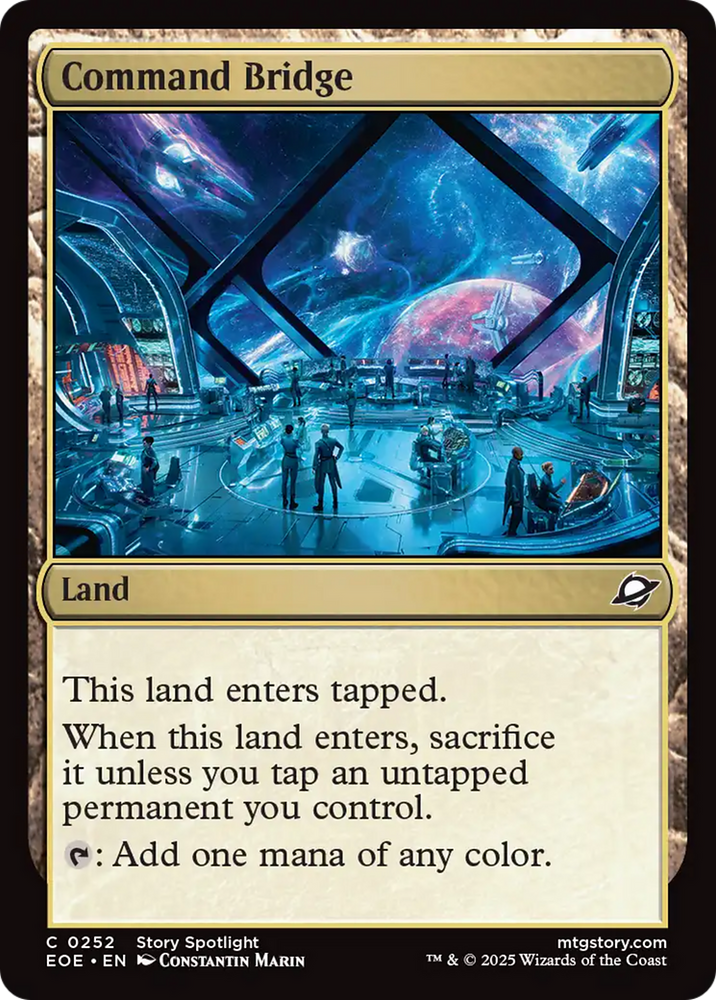 Command Bridge [Edge of Eternities] Magic: The Gathering