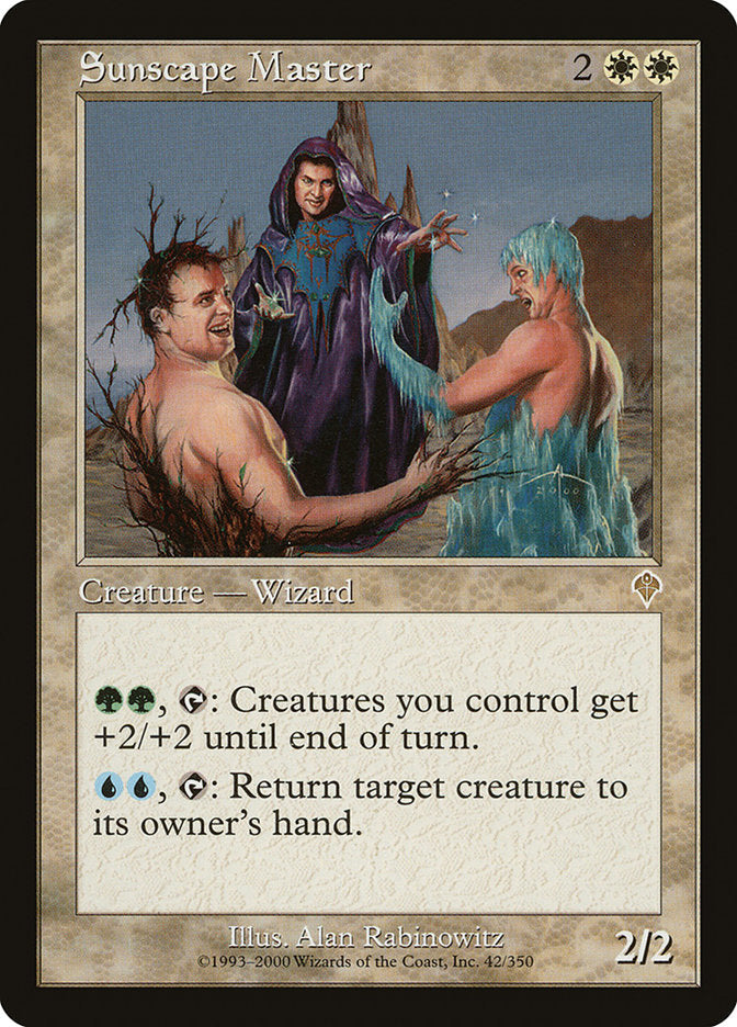 Sunscape Master [Invasion] Magic: The Gathering