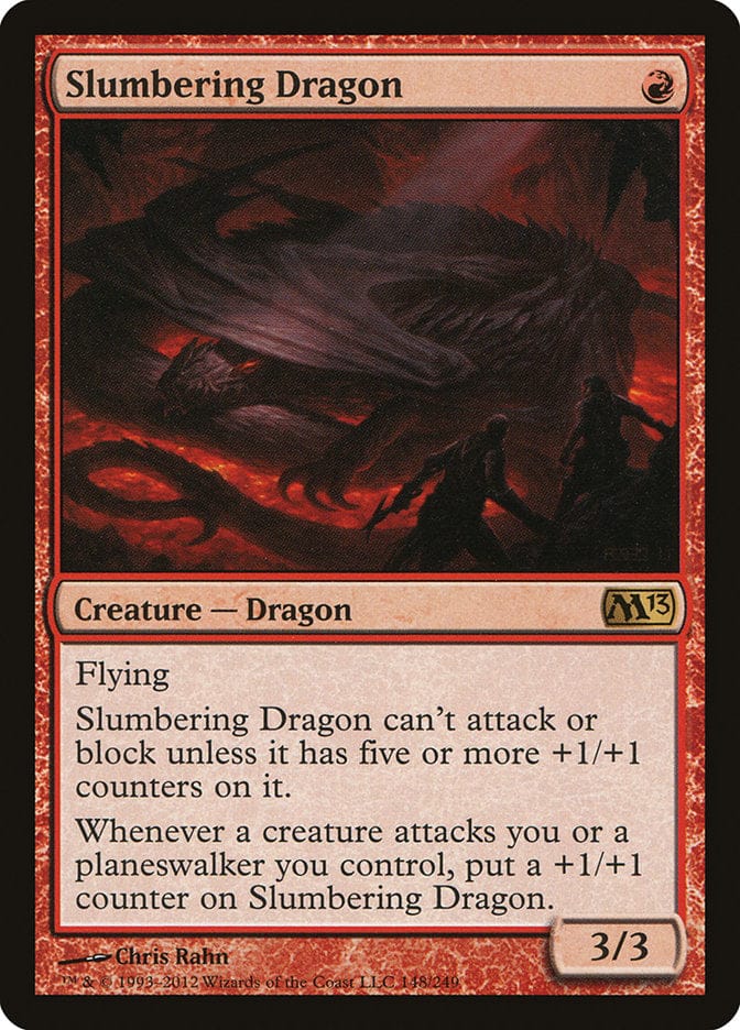 Slumbering Dragon [Magic 2013] Magic: The Gathering