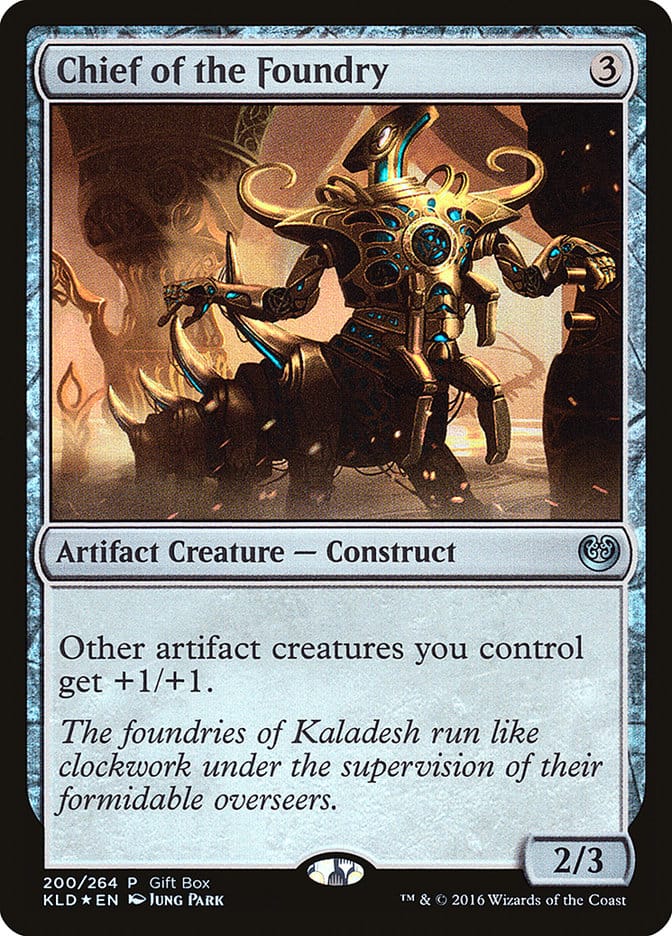 Chief of the Foundry (Gift Pack) [Kaladesh Promos] Magic: The Gathering
