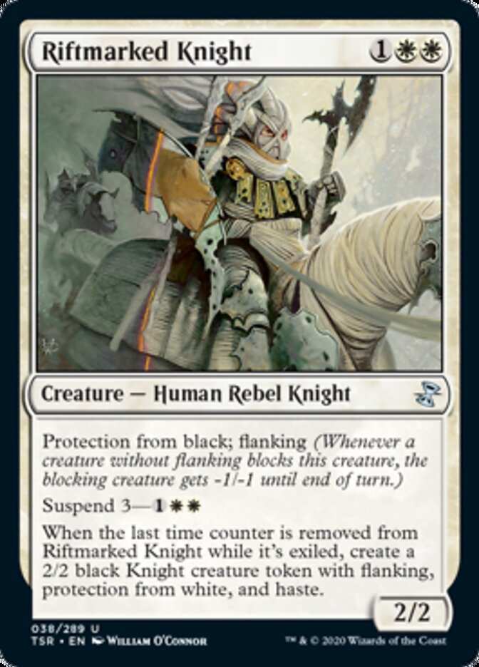 Riftmarked Knight [Time Spiral Remastered] Magic: The Gathering