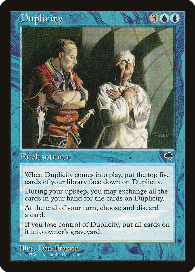 Duplicity [Tempest] Magic: The Gathering