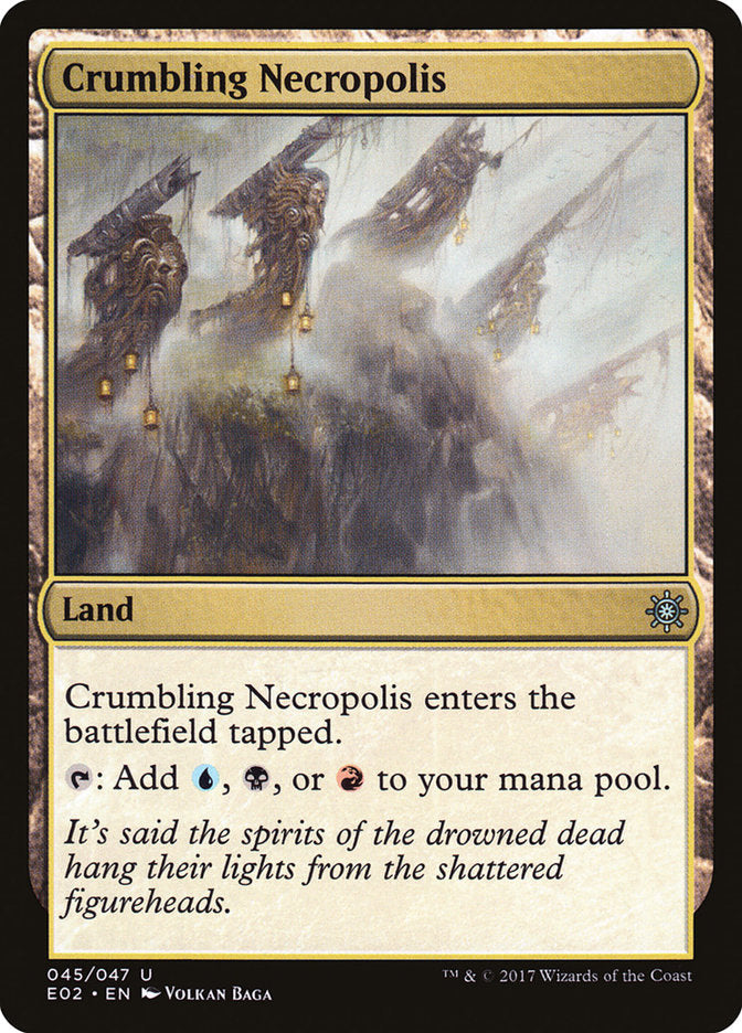 Crumbling Necropolis [Explorers of Ixalan] Magic: The Gathering