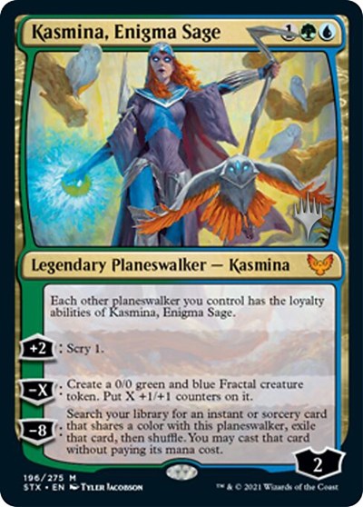 Kasmina, Enigma Sage (Promo Pack) [Strixhaven: School of Mages Promos] Magic: The Gathering